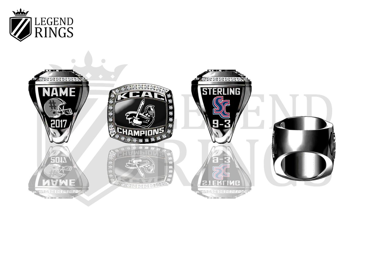 SCWarriorFB's tweet photo. What do you think of our KCAC Championship rings!? Which one would you choose?? #SwordsUp #DontFlinch @kcacsports @SterlingCSports @SterlingCLife @ChaseHansen71 https://t.co/SysgUFExDd