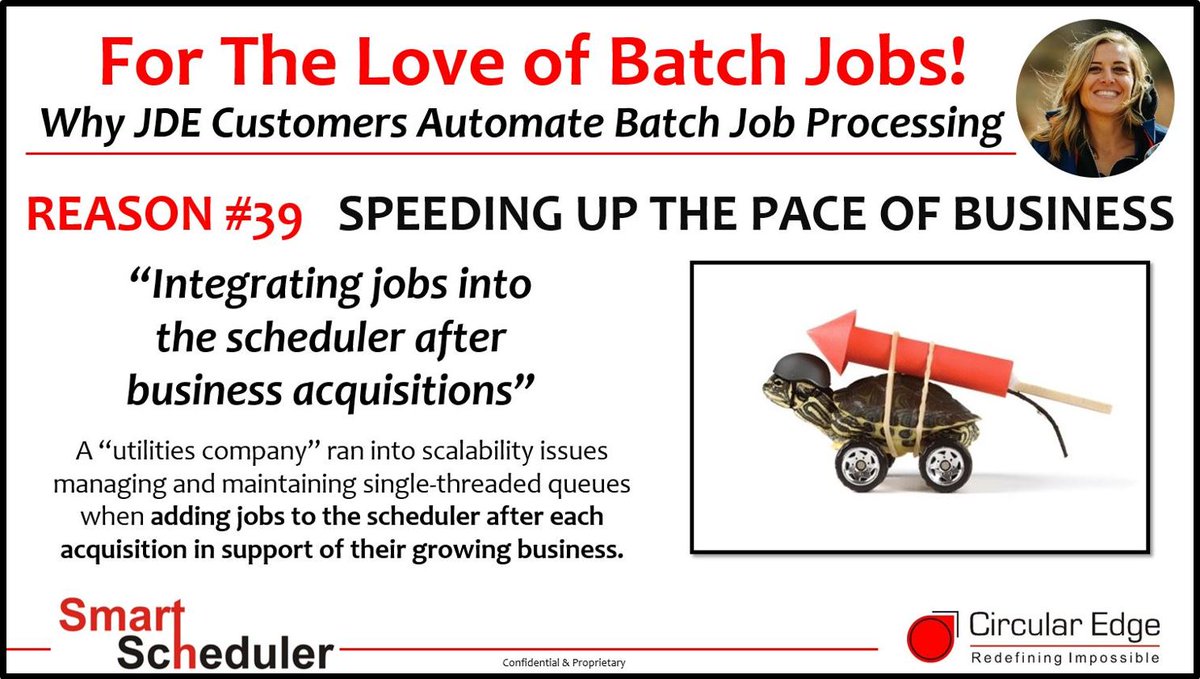 #JDEdwards I hope you enjoy my latest post in the series 'For the Love of Batch Jobs' why #JDE customers automate batch job processing #HappyUsers #HappyCNCs #GoodTimesWithJDE <a href="/OracleJDEdwards/">Oracle JD Edwards</a> <a href="/Circular_Edge/">Circular Edge</a> <a href="/smartscheduler/">Smart Scheduler</a> @sAchin_Edge  <a href="/AndyChase220/">Andy Chase</a> <a href="/nlakhpat/">Nitin Choudhari</a> <a href="/tonio_210/">tonio thomas</a>