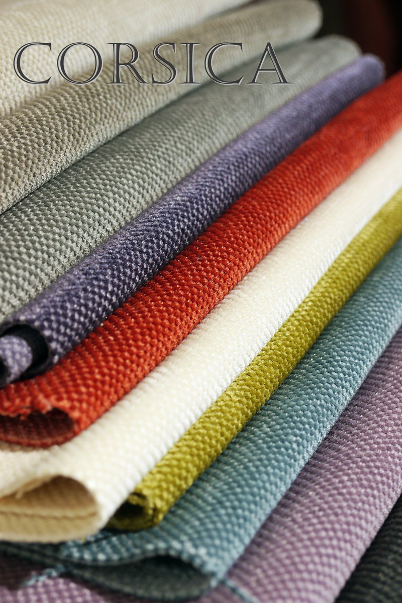 Good, strong vibrant colours in our Corsica Range