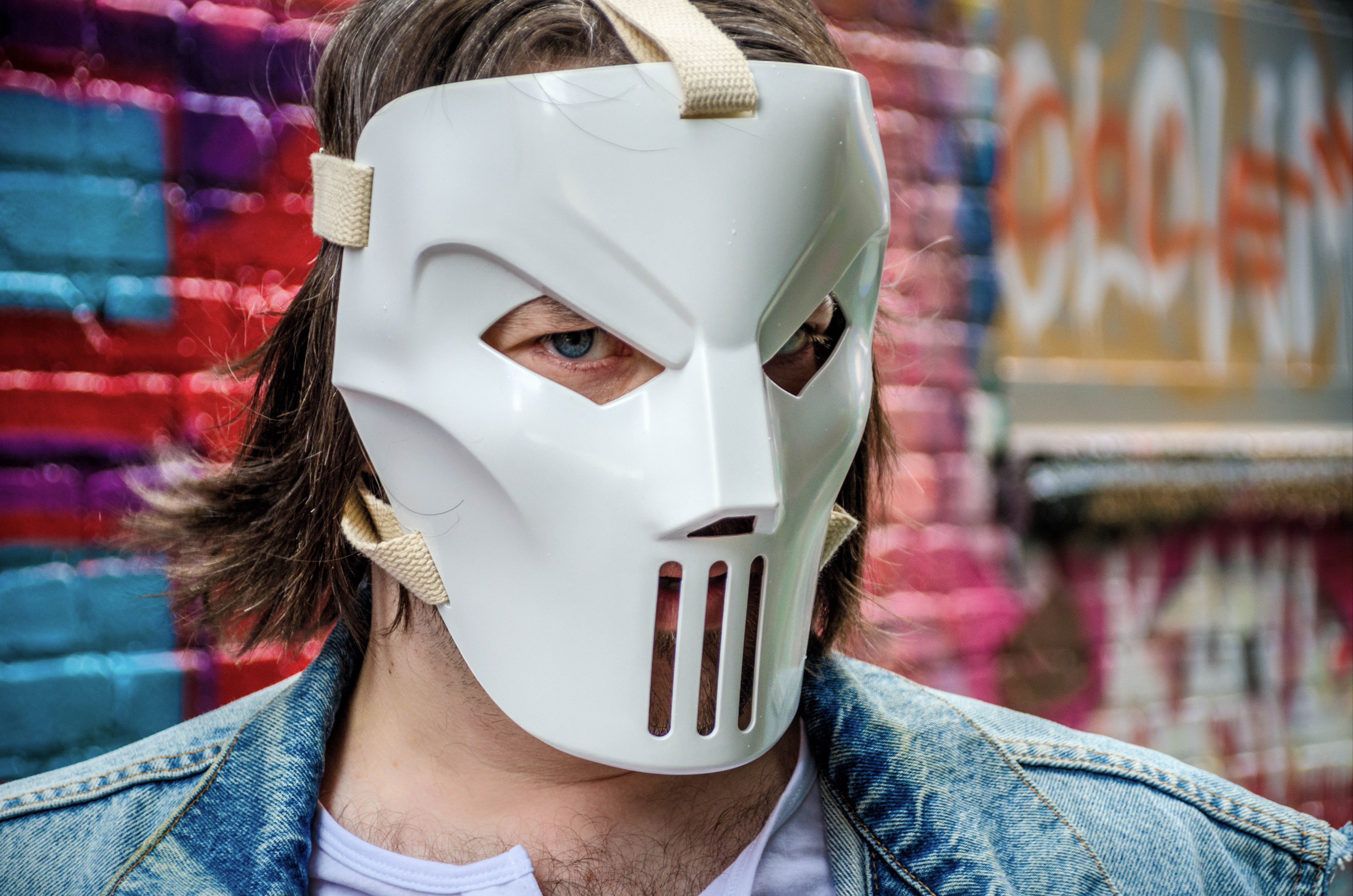 маска бог. крутые маски. модные маски. маска для лица. металлическая маска для лица.