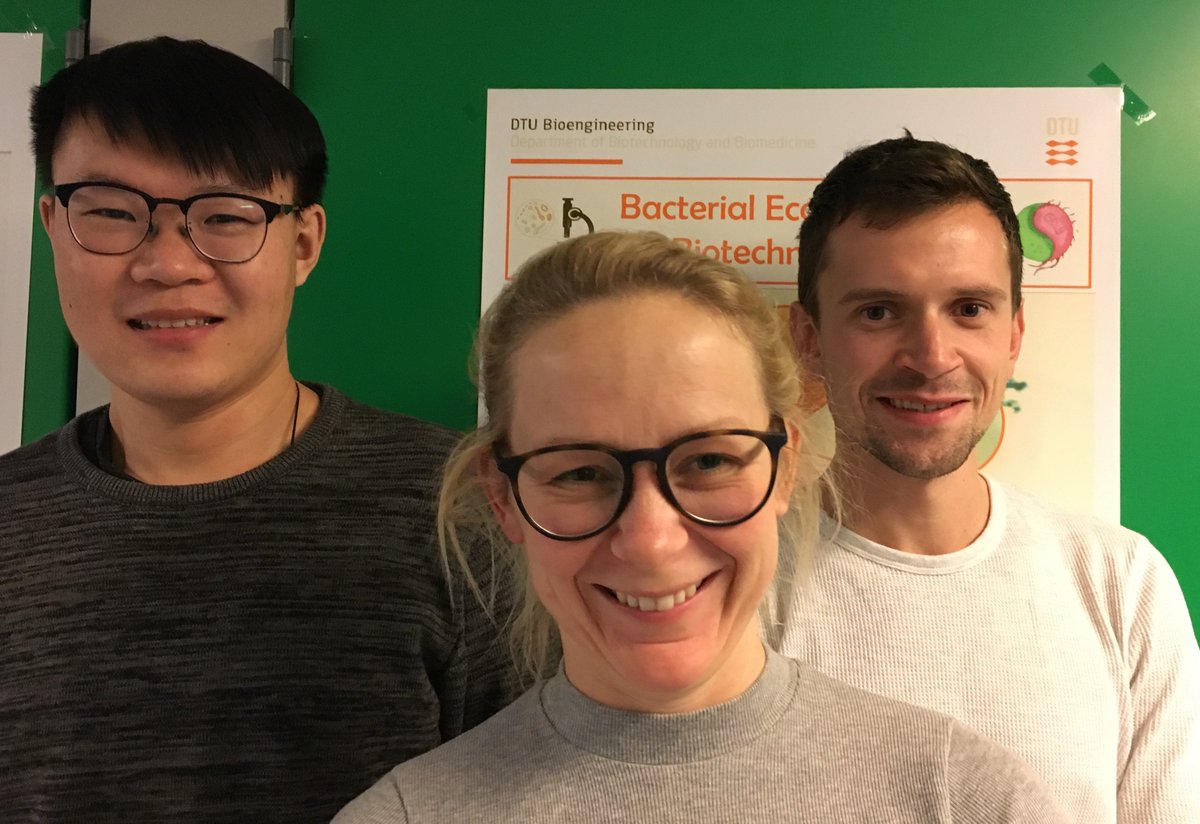 Welcome to our new colleagues Xiyan Wang, Pernille Kjersgaard Bech and Yannick Buijs! Ready to unlock the secrets of #marinemicrobes 🌊