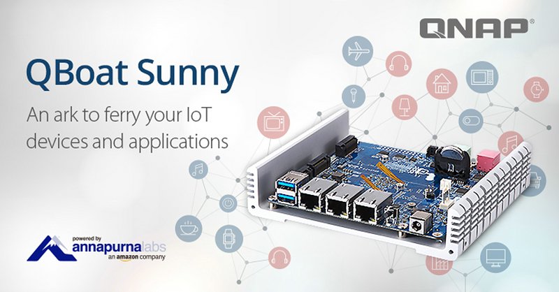 QNAP_Community's tweet photo. Mini-Server von @QNAP_nas: Der Single-Board IoT Mini-Server QBoat Sunny für Entwickler ab sofort für 159,- Euro zuzüglich Mwst. erhältlich. https://t.co/KzAecVPPlt https://t.co/zutpoyJVJ9