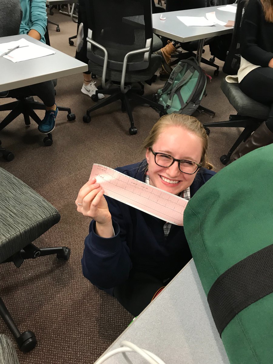 semsatpitt's tweet photo. Last scenario night, we practiced some ALS skills like intubation, 12-Lead Placement, and how to read an EKG! https://t.co/2TDO5WGnfY
