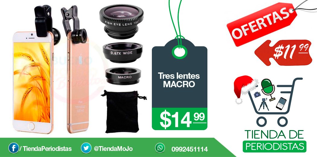 🏷️¡OFERTA NAVIDEÑA!⛄🎄
Sé un fotógrafo profesional con los lentes MACRO.
¡Adquierelos ya!