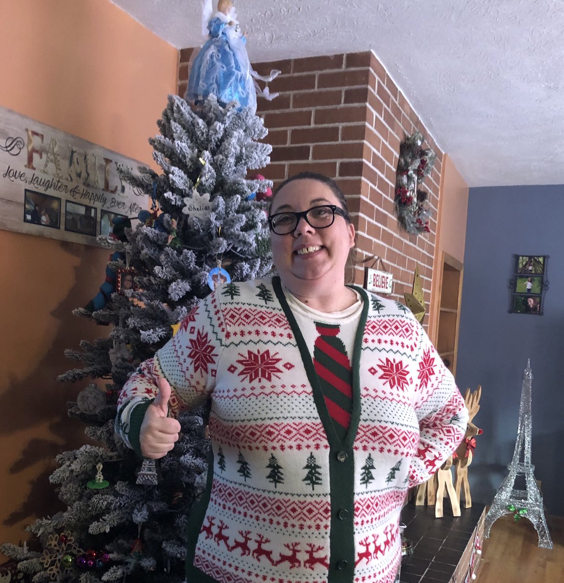 My favorite ugly sweater. Not even my vacation could stop me from the IHX holiday 12 days of Christmas. #IHXHolidayFun @juswen06 #ACGG