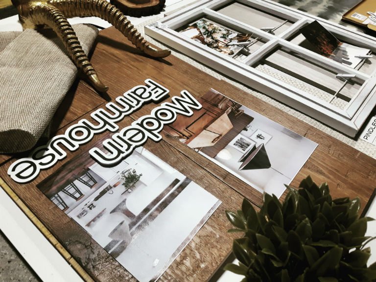 RCID_'s tweet image. Putting together some inspiration boards for a client. We&apos;re loving how our Modern Farmhouse is coming together! #yycdesign #rcid #inspiration