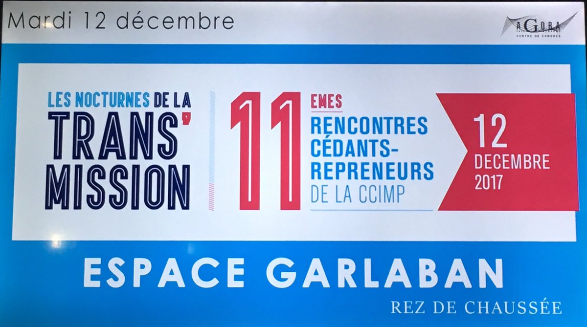 CCI_AMP's tweet photo. Lancement des 11emes rencontres #cedants #repreneurs #entreprise @AMPMetropole @AgoraCongres @gineste13 @CTemalp #TeamCCIMP https://t.co/dLlik5DwLj