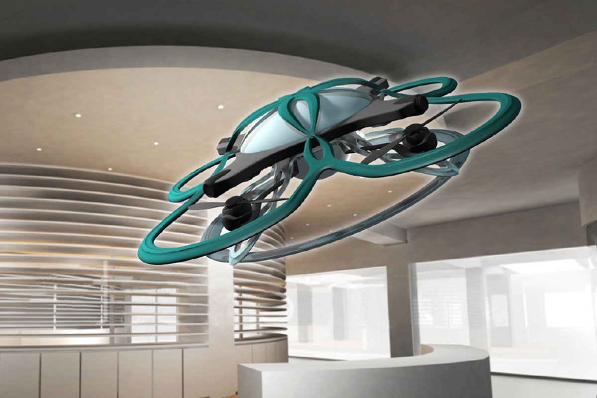 Este dron vigila a los trabajadores para que no hagan horas extras ow.ly/lfAL30hb9vS