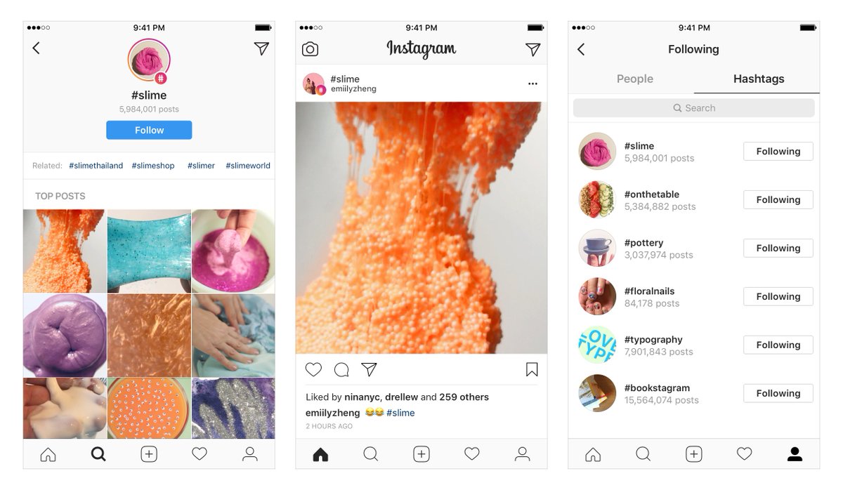 instagram's tweet photo. New today! You can now follow hashtags on Instagram. https://t.co/RXOHsT9ATC https://t.co/hkCT9BiS9b