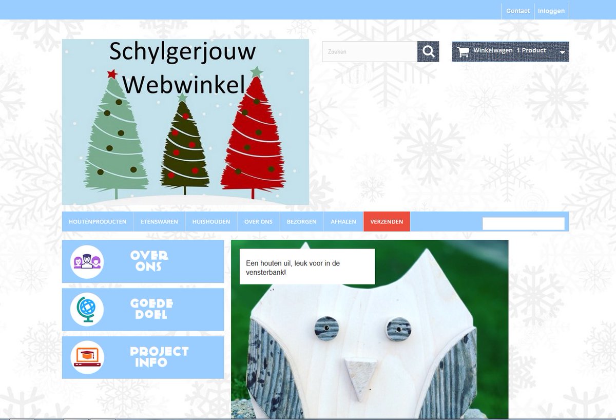 #Terschelling, #VMBO Schylger Jouw; de door de leerling gemaakte #Schylgerjouwwebshop is live! #Midsland schylger.schoolwebwinkel.nl  Gefeliciteerd!