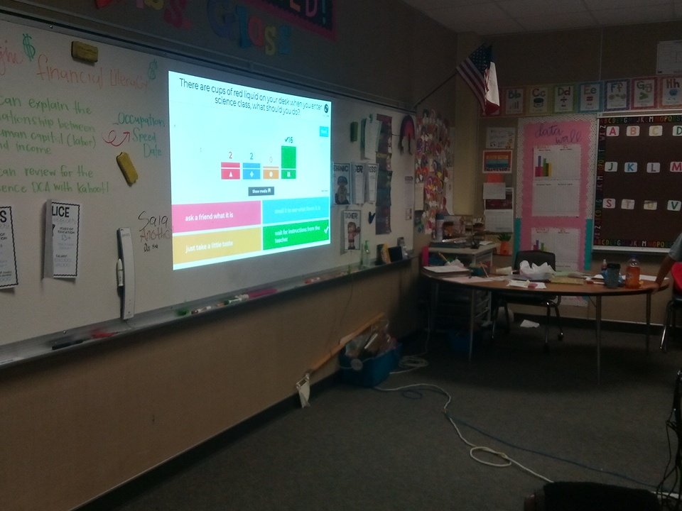 PrimN_Kinder's tweet photo. Using Kahoot to prepare for Science DCA!! #AliefStudents #martin_mustangs @Martin_Mustangs @ https://t.co/AAbY6yvV9G