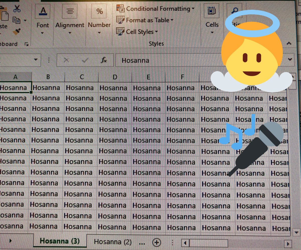 Jodi_L_Rose's tweet image. I’ll just leave this here! #WaitForIt #ExcelSheets #Hosanna