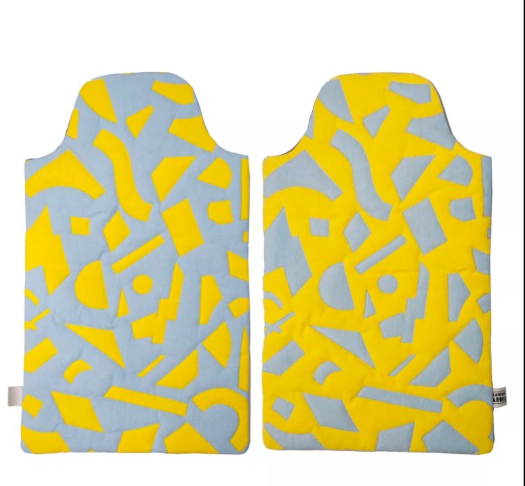 Feeling chilly? Shop these unique hand screen-printed &amp; quilted hot water bottle covers to keep warm! Made by #UAL graduate <a href="/kangan_arora/">Kangan Arora</a>. Find us at 272 High Holborn, London. #giftshop #London