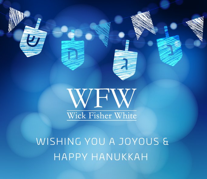 WickFisherWhite's tweet photo. #WFWEng would like to wish everyone a Happy Hanukkah! https://t.co/fEpGYNf8gg