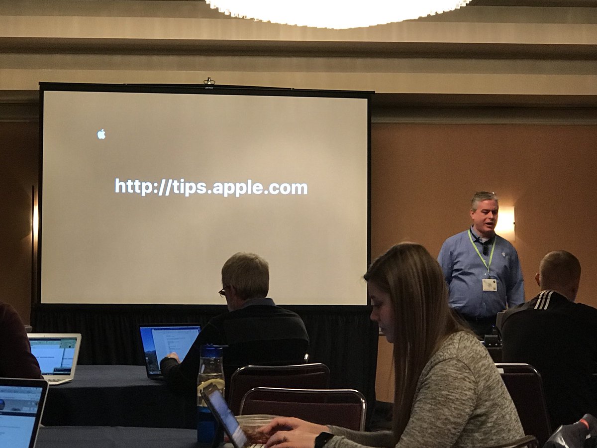 callie_stein's tweet photo. With all the new tech out there, updates, and changing needs...sometimes it’s important to remember the simple help desk! #TIES17 https://t.co/PJVwKZGF3l