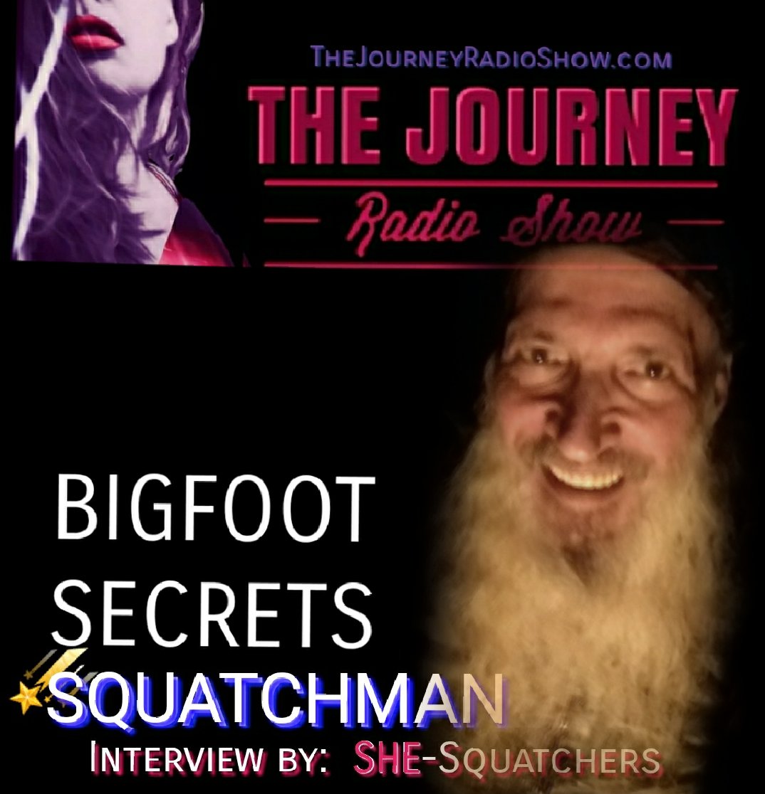 jenniferkruse's tweet photo. #BIGFOOT - #Squatchman came on my radio show last week, listen to the interview here:
https://t.co/EC1esEGjVd
#SheSquatchers #Sasquatch #Yeti #Radio #Podcast #TheJourneyOnRadio https://t.co/h0WMsqwt6B
