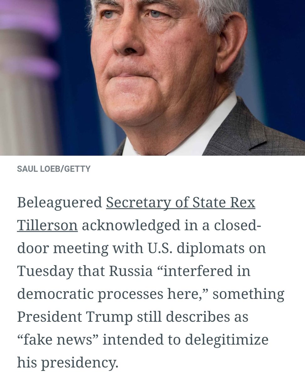 MeAShrew's tweet image. @SenateDems @TheDemocrats @KamalaHarris @SenWarren So can we recall this #InvalidVote and #InvalidPOTUS now?? And his minions?? #Resist amp.thedailybeast.com/exclusive-rex-…