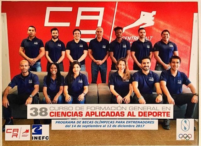 TKD_Center's tweet photo. La semana pasada nuestro director José Daniel Monge Vargas finalizó el curso de Formación General en Ciencias Aplicadas al Deporte en el CAR de Barcelona. 💪🏽👊🏽 #Taekwondo #TkdCenter #CON #COI https://t.co/GoIfM5fYAK