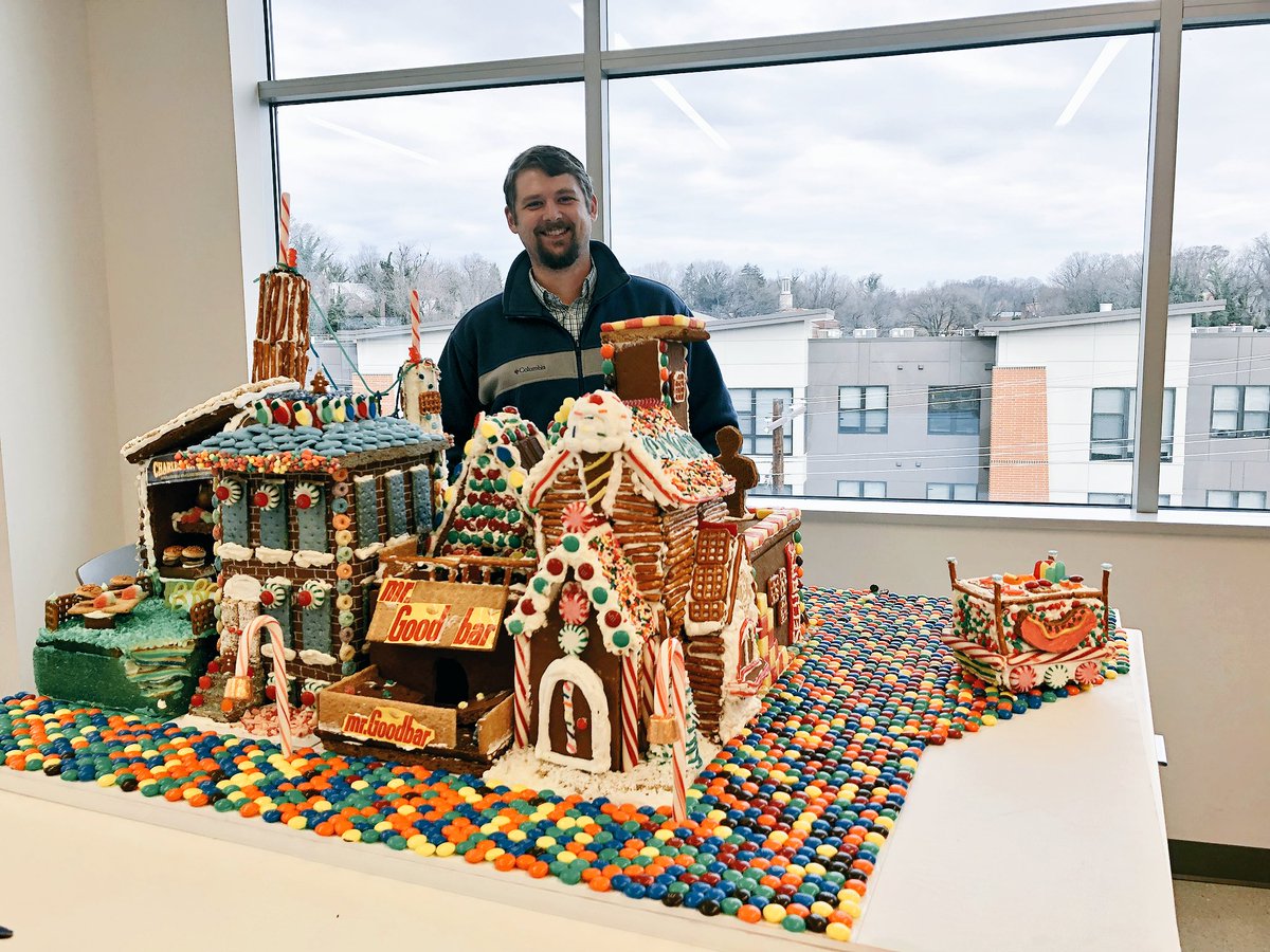 cohdc's tweet photo. The Mayor of #GingertownDC made a delivery today! @cohdc has its very own Gingerbread Lot! Thank you @DMSArchitects for supporting us as your charity of choice for this year’s competition! https://t.co/BX4t39FpeG