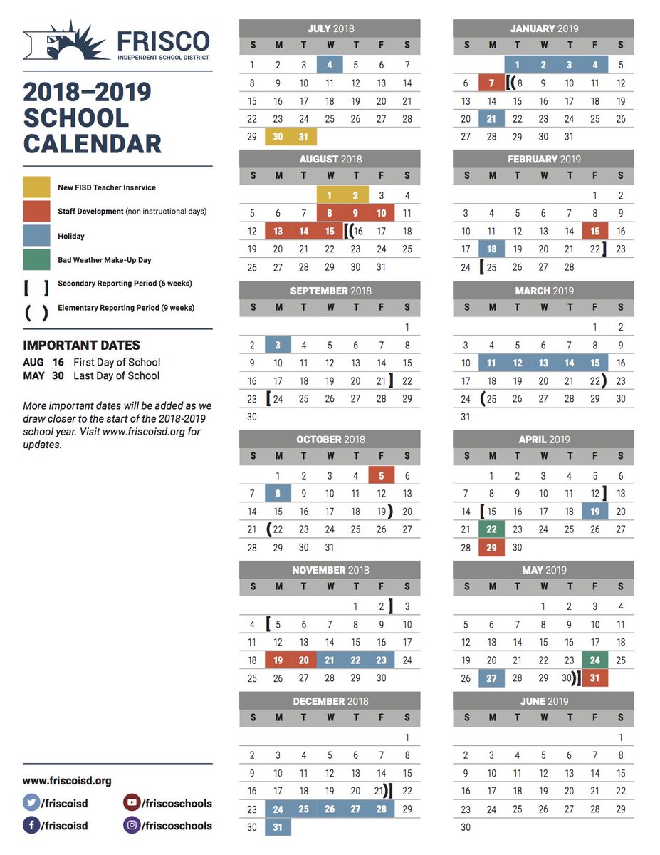 frisco-isd-on-twitter-check-out-the-2018-19-school-calendar-approved