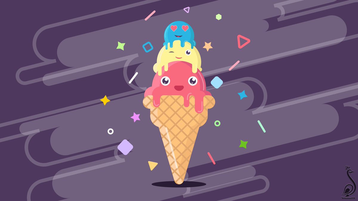 ice cream
#illustrator