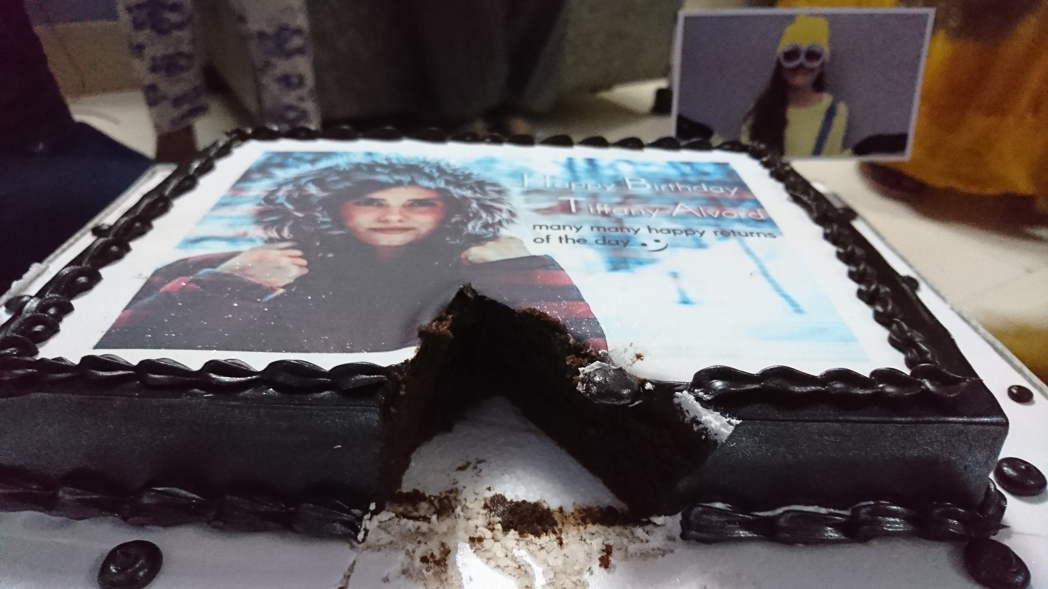   happy birthday Tiffany Alvord god bless you.. many many happy returns of the day.. 