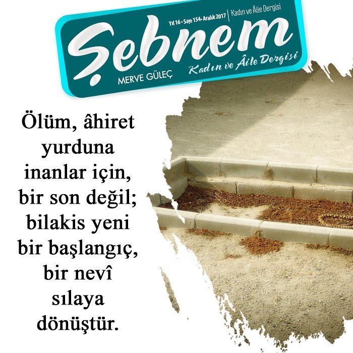 Merve Güleç / Kapı / Şebnem Dergisi Aralık - 2017