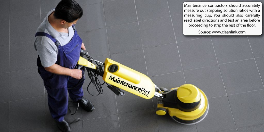 MaintenancePro_'s tweet image. #TuesdayTip: Measure out #floor stripping solutions ratios to properly #clean floors. bit.ly/2iWyx2d
