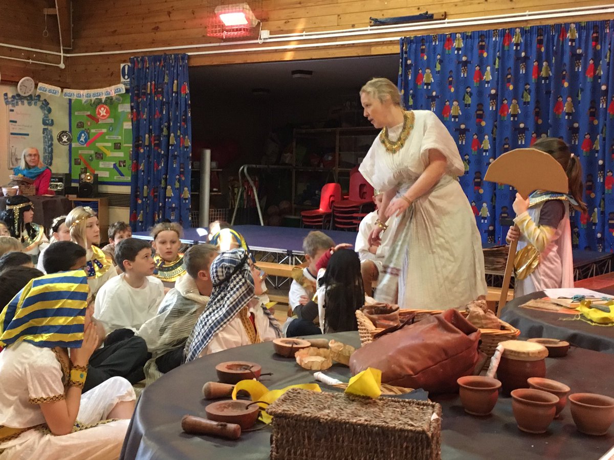 Ancient Egyptian take over in KS2 today. Thanks to History Off the Page for bringing it to life. The children were captivated.