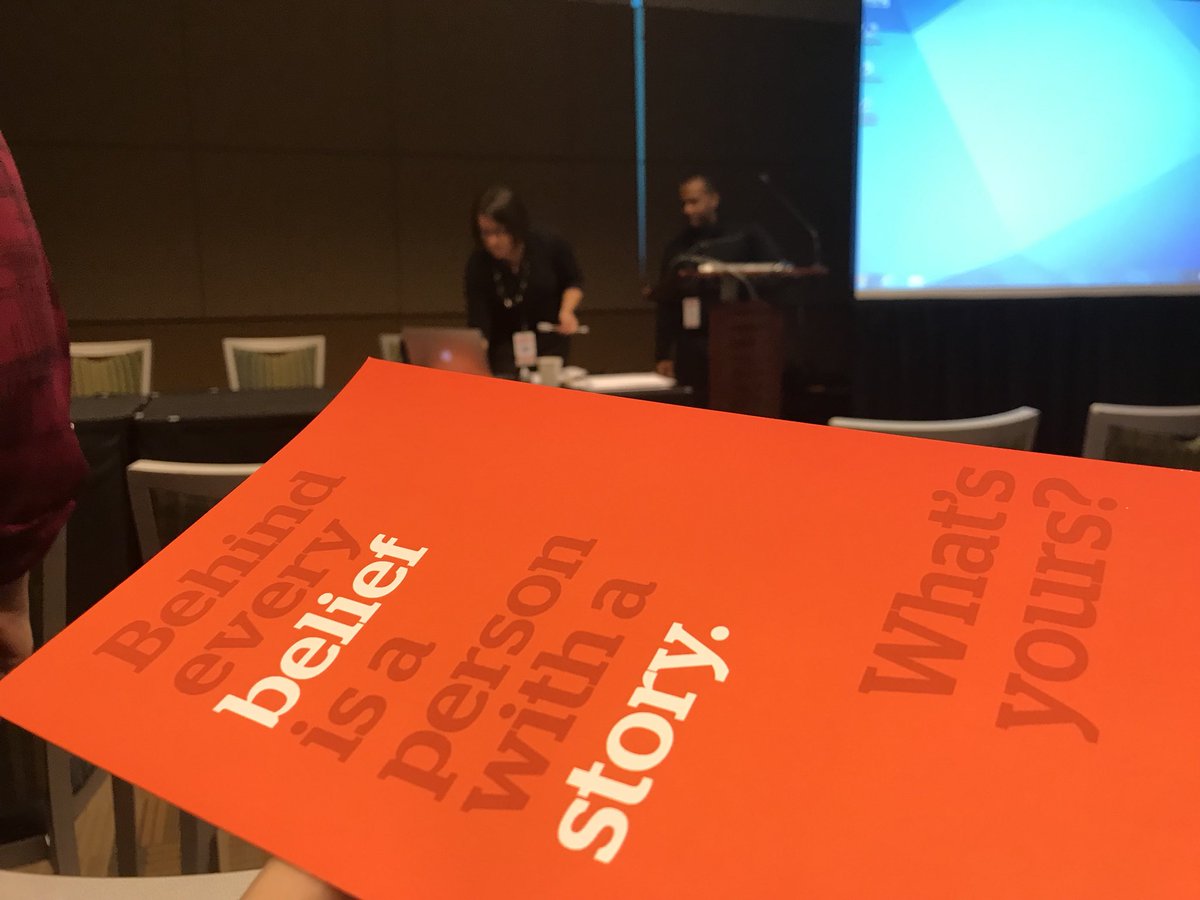 GreenCardVoices's tweet photo. “Diving into difficult conversations.” @parisadayparsa #essentialpartners #NIIC17 https://t.co/G45pFHUEi5