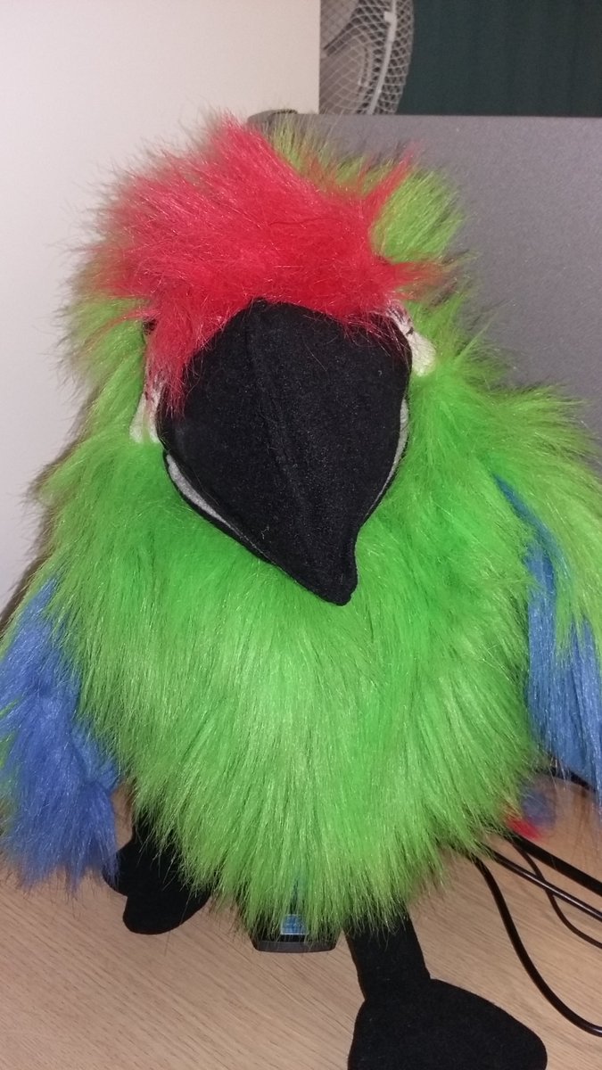 StWilfridRetail's tweet photo. #GoodCauseSantaClaus Over the next few days we will be sending you examples of the amazing, unique, can't be found anywhere else gifts you could buy for your friends, family, cats, dogs, neighbours...You never know what you might find in one of our charity shops #parrotpuppet https://t.co/Ld7IWaxw9y