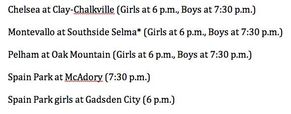 AlecEtheredgeSC's tweet photo. It's a weird week with final exams taking place, but here is tonight's high school basketball schedule in Shelby County. https://t.co/MFHvHJV3ia