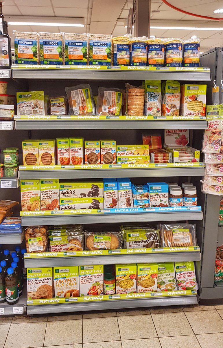 Vanaf nu bij ons in de winkel....een hele glutenvrijen afdelingen netjes en overzichtelijk bij elkaar. #spar #arcen #glutevrij