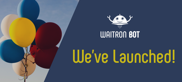 waitronbot's tweet photo. WaitronBot is officially launched!!! Hurry up to be among the firsts to try our restaurant bot. Who we are and what we do https://t.co/Qc5Pr9bVQR  Website https://t.co/FW9yH7anIY https://t.co/ZVoqdeNCka