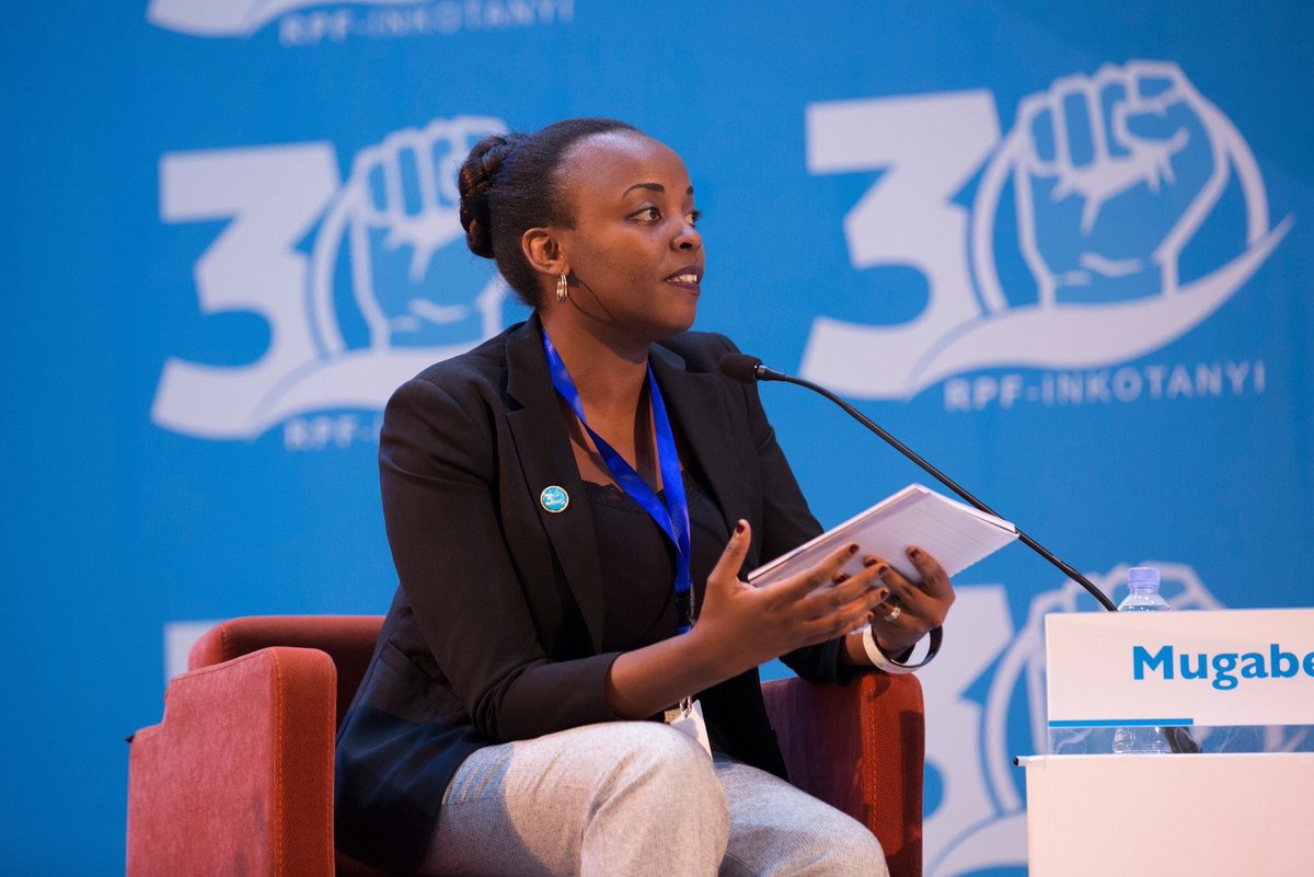 JohnPeter_RWA's tweet photo. The moderators at today's high level panel in #RPFInternationalConference #LouiseKanyonga and @GMugabekazi  made the sessions and conversations inspiring👍 #RPF30 https://t.co/qKV3a02Mdm