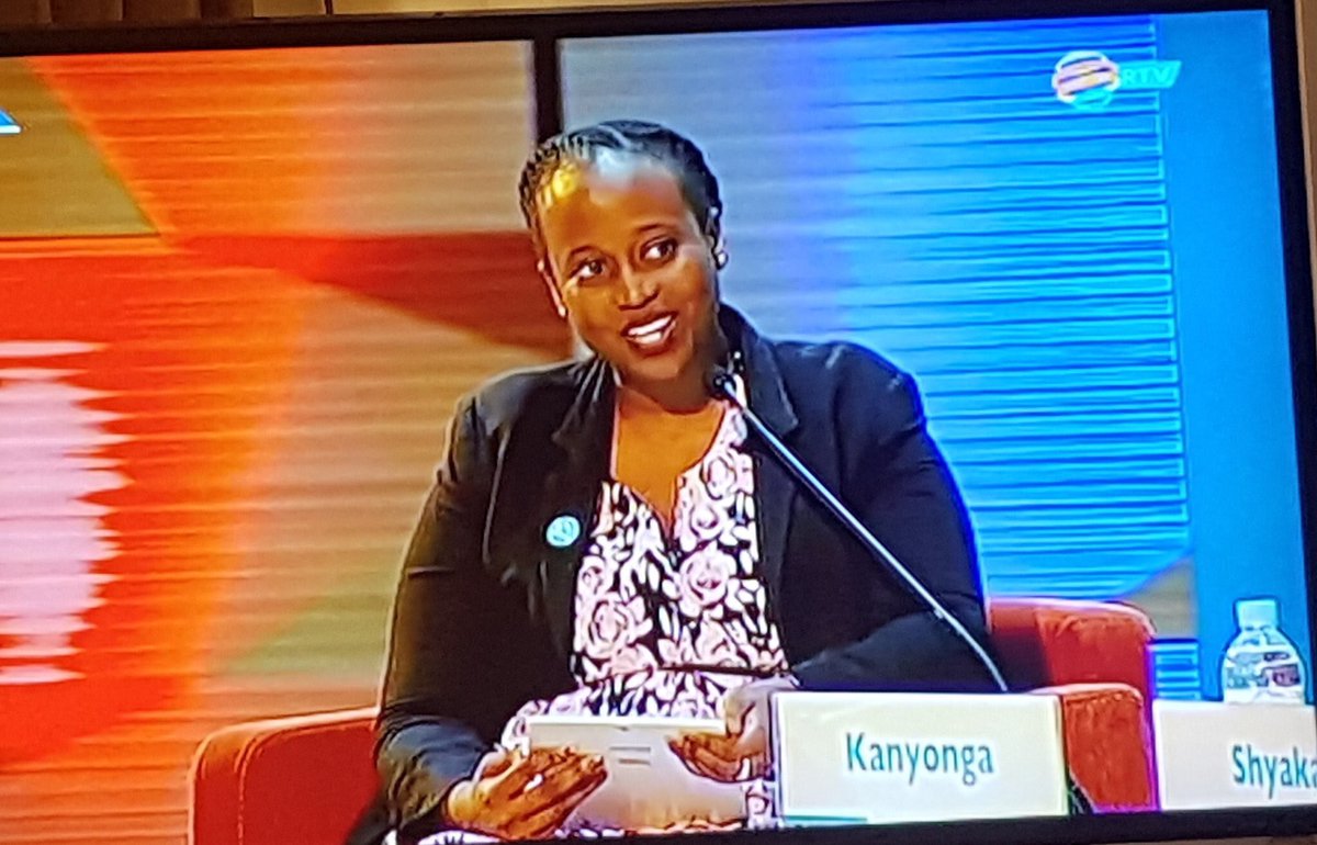 JohnPeter_RWA's tweet photo. The moderators at today's high level panel in #RPFInternationalConference #LouiseKanyonga and @GMugabekazi  made the sessions and conversations inspiring👍 #RPF30 https://t.co/qKV3a02Mdm