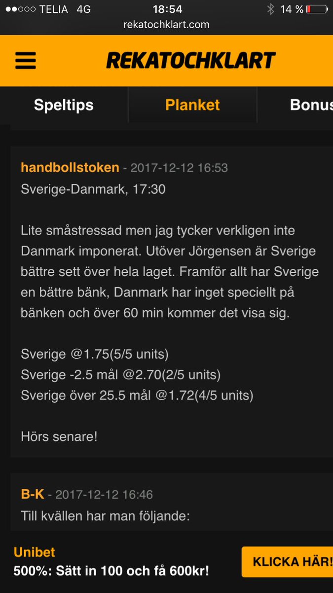 rekatochklart's tweet photo. Tack #Sverige!
Tack för rekarna #Planket!
26-23 💰💰💰
https://t.co/hiFZGoUaGI https://t.co/bCPEjm4R7N