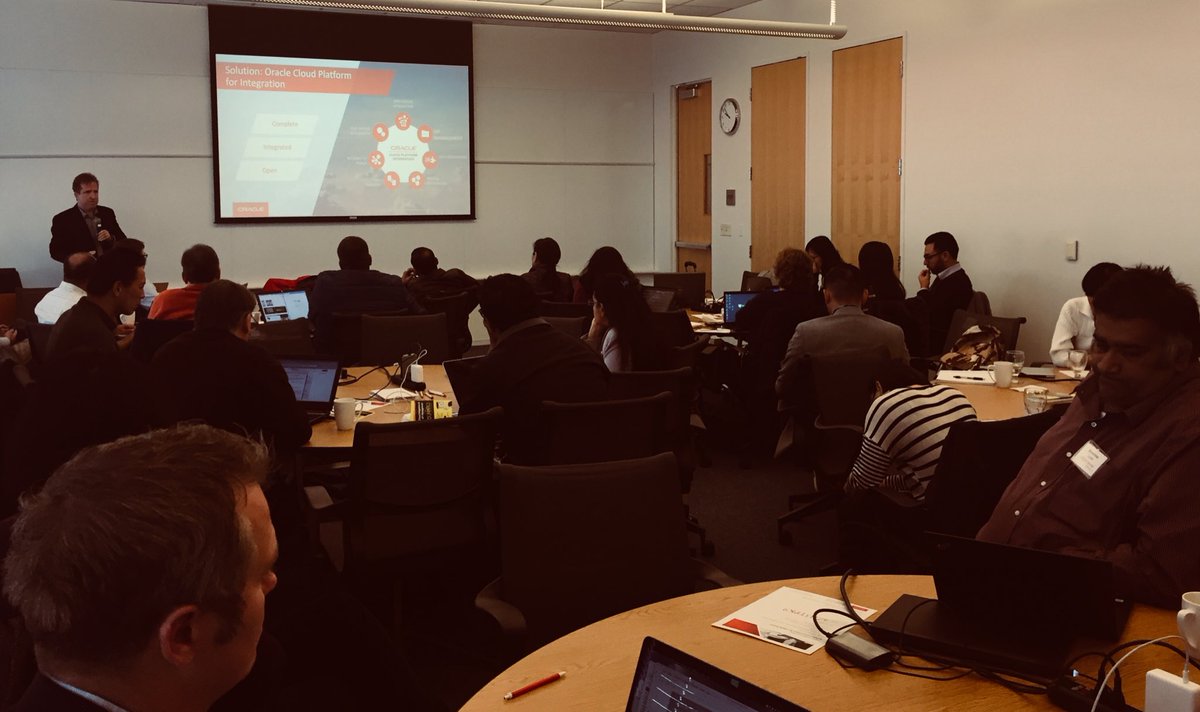OracleIntegrate's tweet image. @WunderlichRd kicks off today’s #API & #Integration Summit at @Oracle HQ talking #OracleAPI & #OracleIntegrate