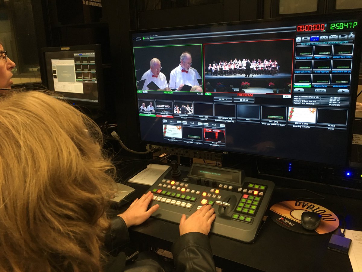 MassasoitStudio's tweet photo. Students crewing the concert #mcctv https://t.co/SRLJ46dPN6