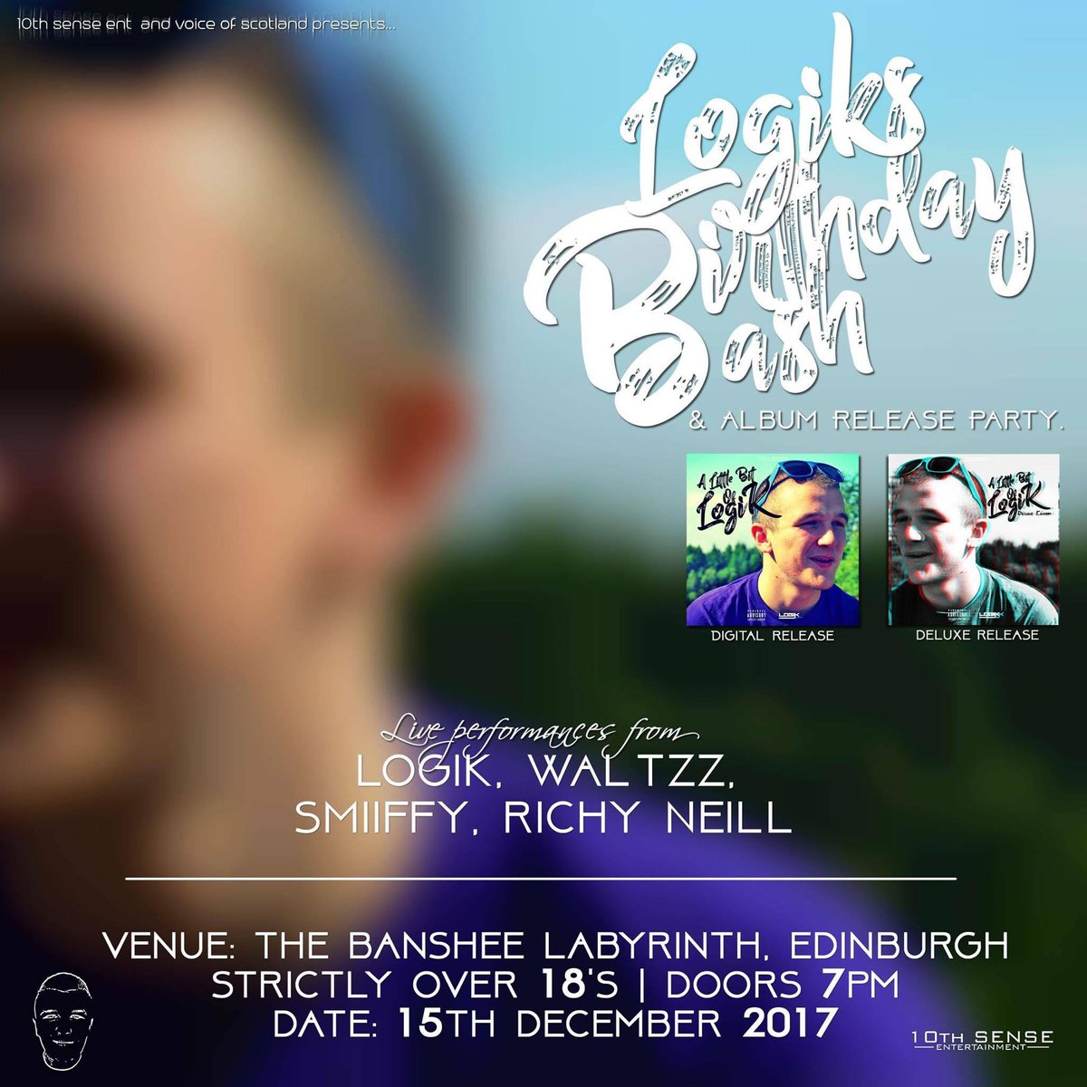 PSA: 
Waltzz will not be performing this Friday due to unforeseen circumstances. Wishing Logik HQ and the other artists a great show.
PS - Pick up the album.