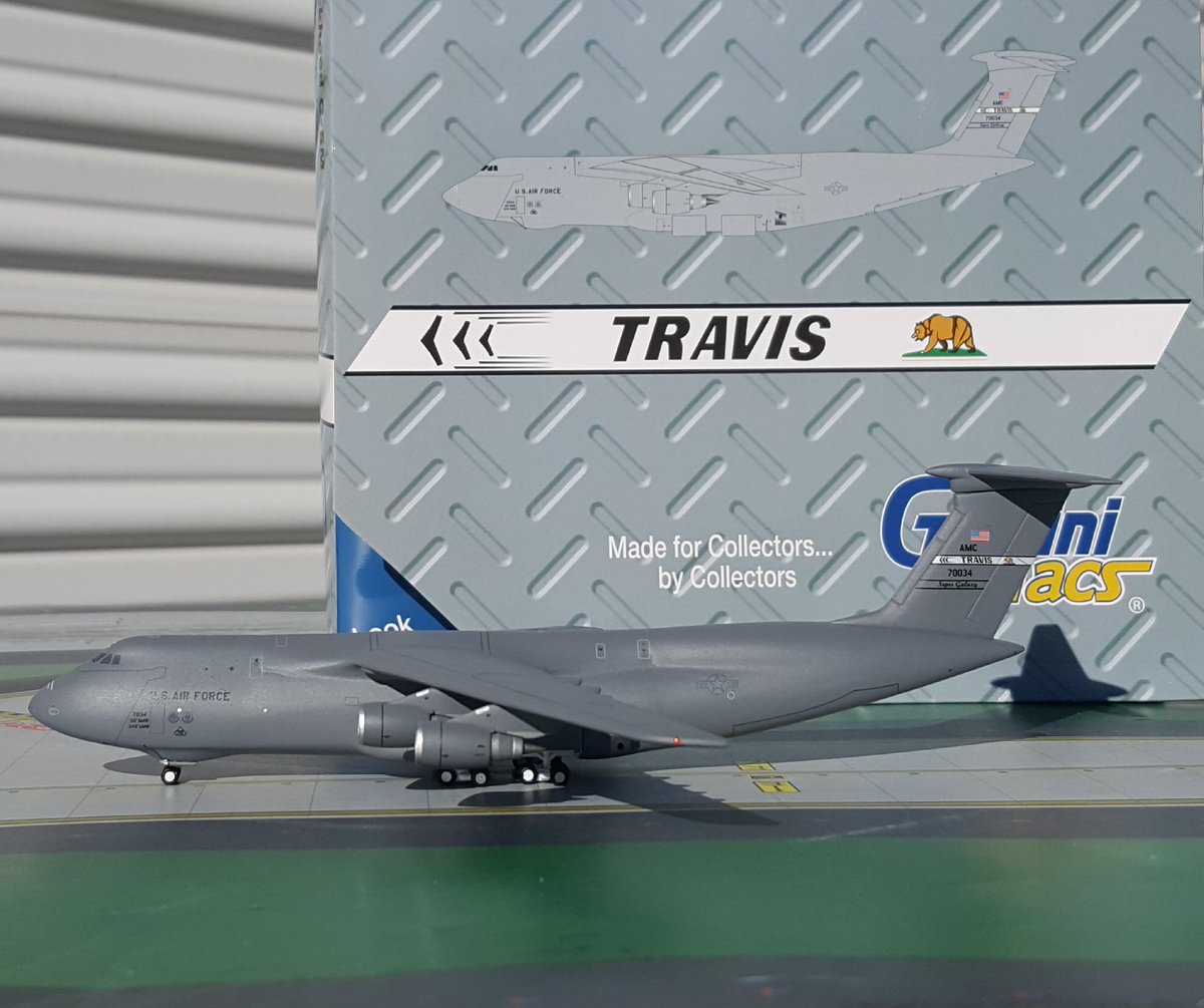 JUST LANDED! GeminiJets #GeminiMacs 1:400-scale @usairforce @LockheedMartin #C5M #SuperGalaxy 70034 @Travis60AMW item GMUSA073 #GeminiJets #USAirForce #USAF #UnitedStatesAirForce #LockheedMartin #C5 #C5SuperGalaxy