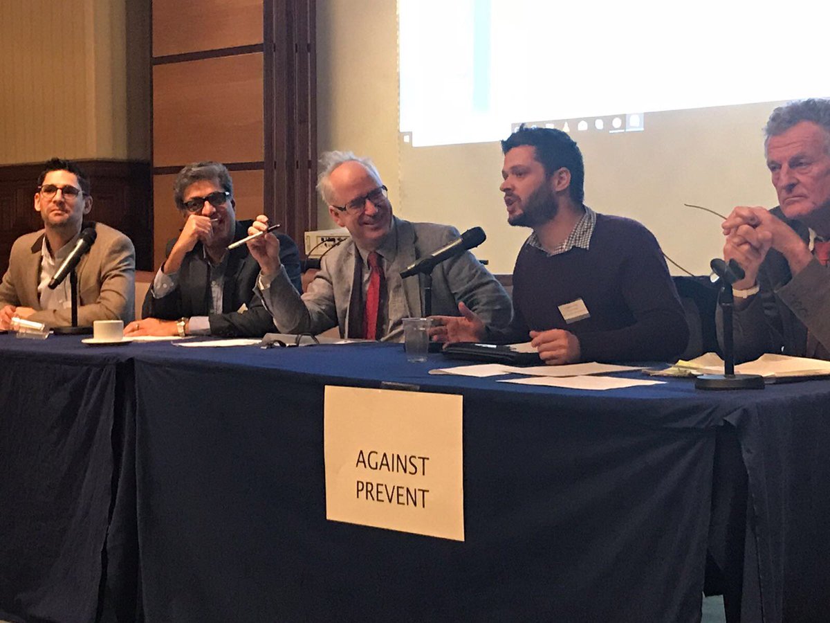 PriTharian's tweet photo. Thanks to all our erudite panellists for an exciting PREVENT debate at the Pan London Annual Trainees Conference #mindandmedia @RCPsychTrainees https://t.co/2ZfzcIPDGg