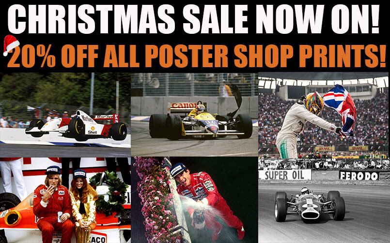 6 hours to go in the Sutton Christmas sale!🎄

Choose from thousands of iconic Motorsport images in our 1.4 Million image archive dating back to 1960! Get 20% off at just £6.00 + P&amp;P. The perfect Christmas present for yourself, family &amp; friends

Shop now! sutton-images.com