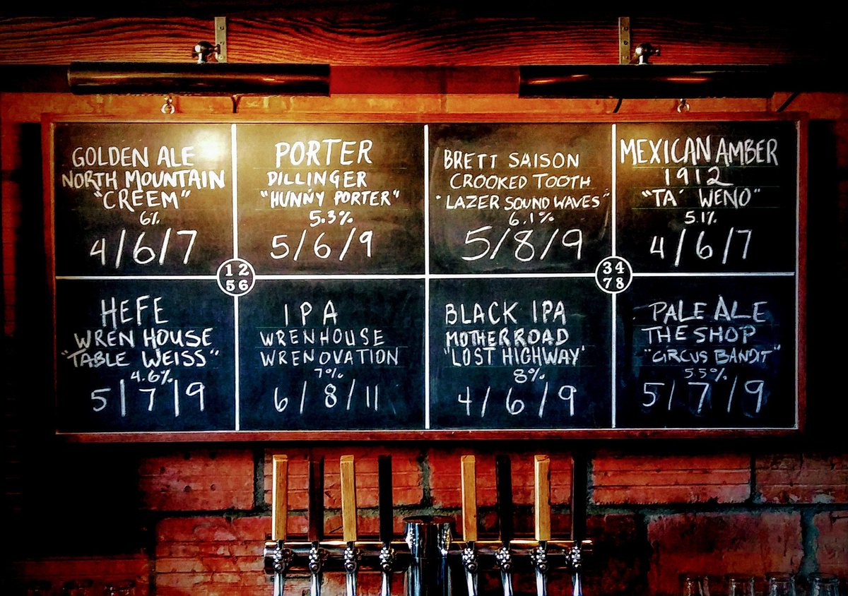 Current Beer Board: All AZ beer all the time. #stayclassic #drinklocal #azbeer #tucson