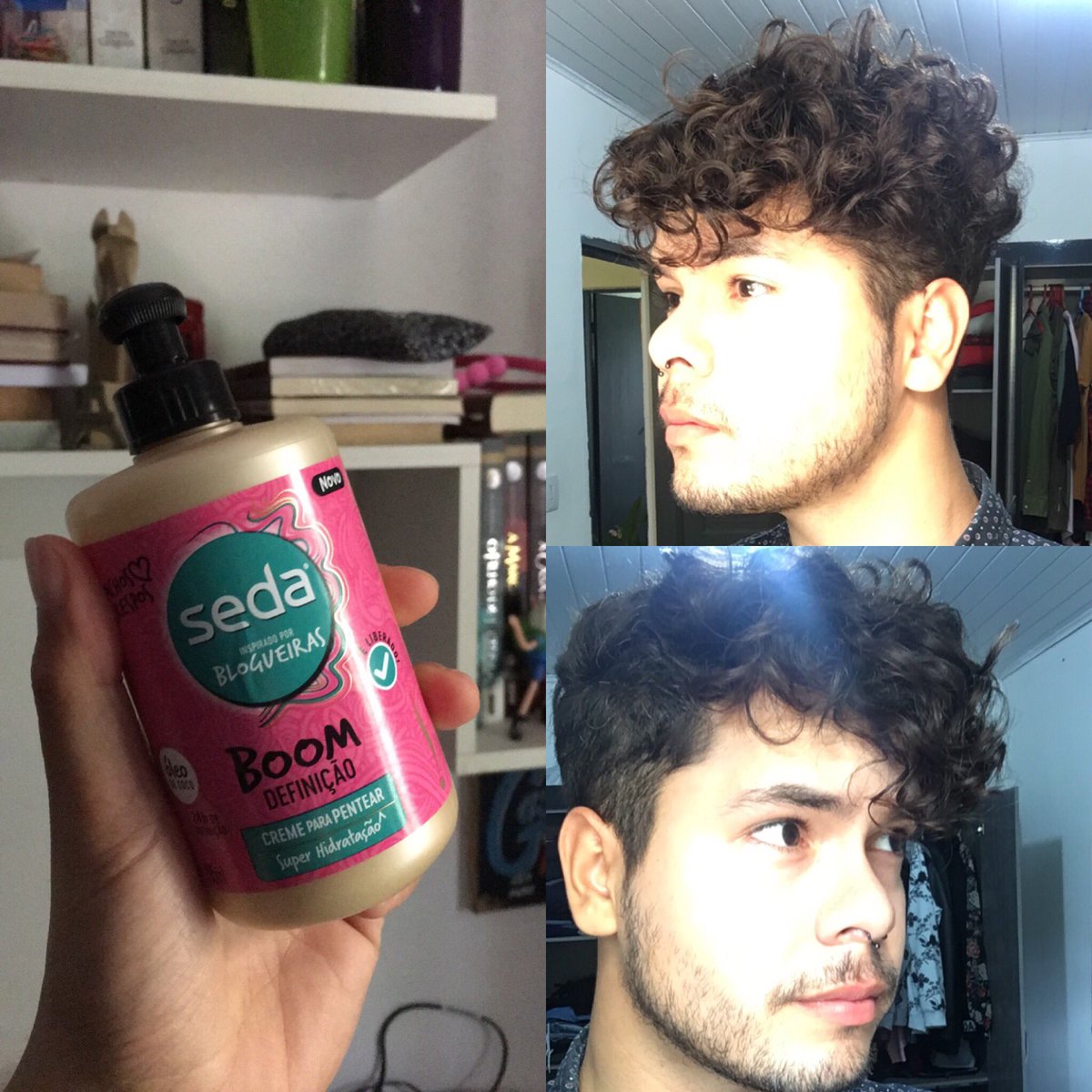 Eujunys's tweet photo. Se eu amei usar esse Seda Boom? Amei! #sedaboom https://t.co/wpaT0unUfZ
