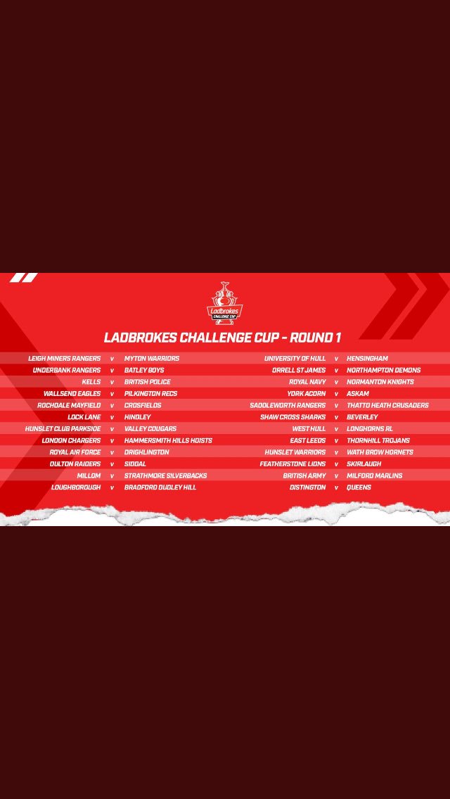 Challenge Cup time!!!!
Big trip to Cumbria!