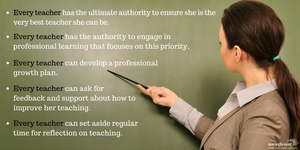 LearningForward's tweet photo. Great teaching does not occur by accident. It is developed through an intentional process that ideally includes study, practice, feedback, reflection, and more practice. Read on: https://t.co/PUx81zpzUq https://t.co/Cm4NWolYWq