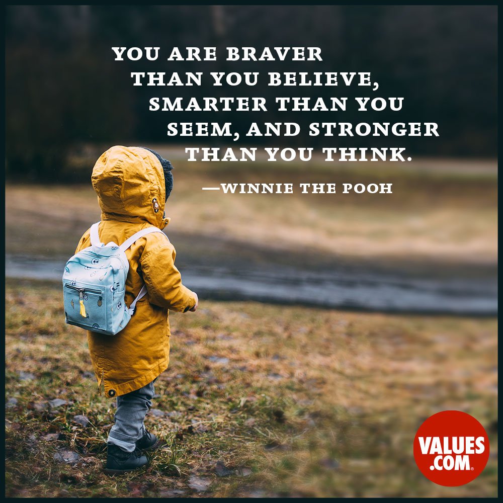 #StandWithKeaton Keaton, I wish to share my favorite quote by the wisest bear I know. Thank-you for being an inspiration. I became a middle school teacher because I was bullied...you are already doing great things! Bullying is for the weak, but standing up takes bravery!