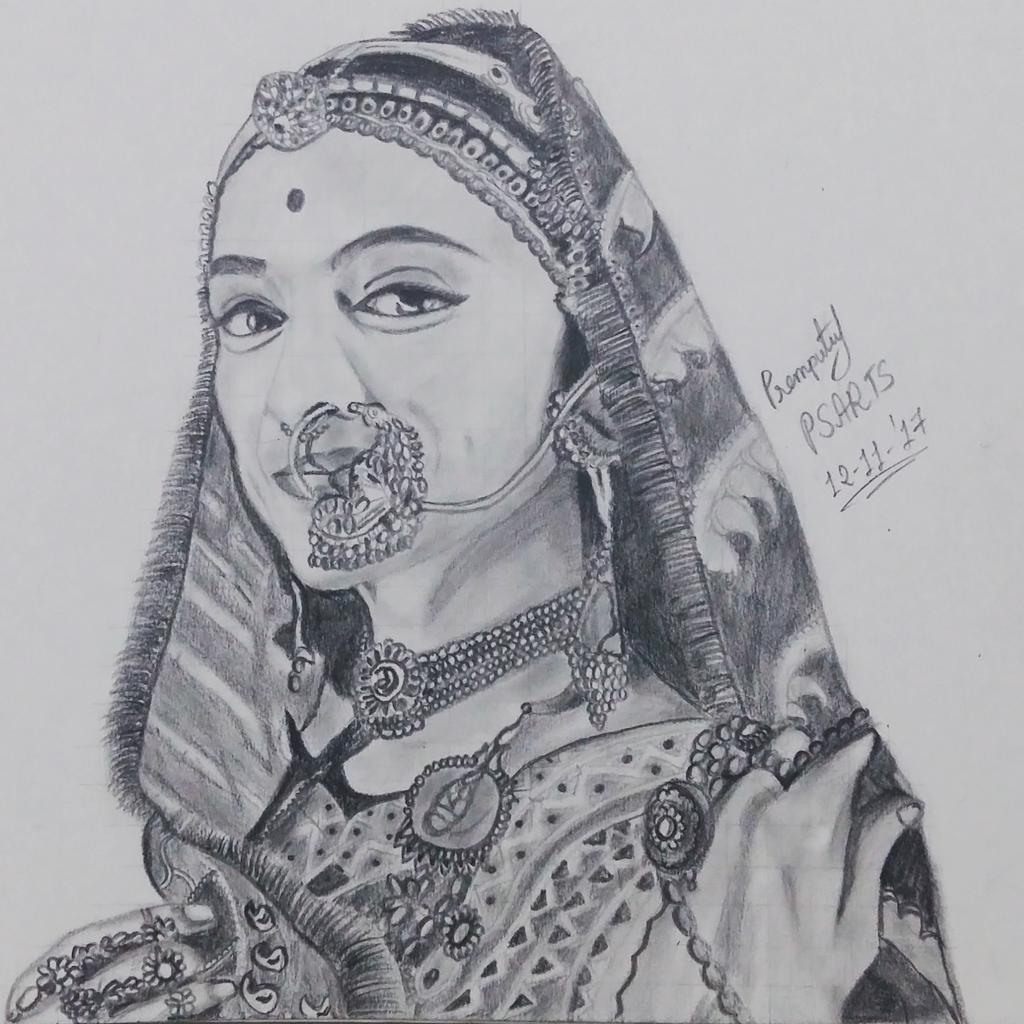 X 上的vaibhav_sketches：「2 Years of Padmavati ❤ . Pencil Art by me 😊❤  #DeepikaPadukone #Padmavati #Chhapak #Malti #Padmaavat @deepikapadukone  https://t.co/c6IqBJSHN7」 / X