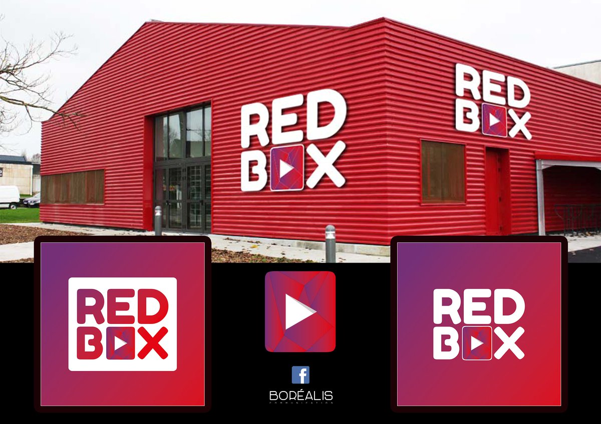 graphisteph's tweet image. Ma contribution pour le concours du logo (vectoriel) de la RedBox. Bonne chance à tous et puisse le sort vous être favorable. #logoredbox @_Amixem @PowA_VodK @Mstrbtman #Redbox #REDBOX #borealiscommunication